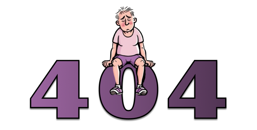 404 Error Illustration